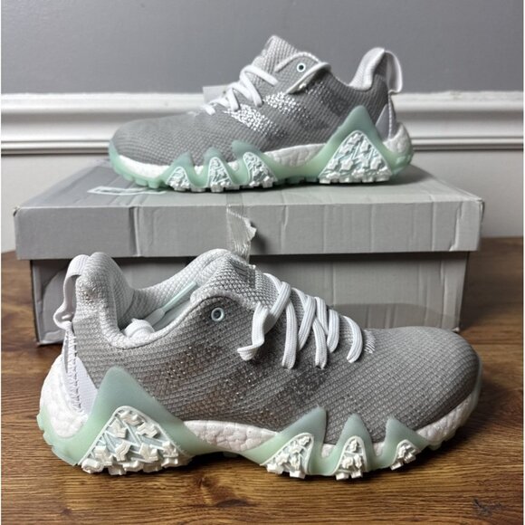 Adidas Women’s Codechaos 22 Spikeless Golf Size 5.5 Grey |GX2614| - Picture 1 of 9